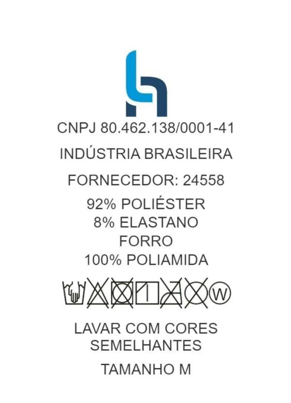 Outlet - Maiô Azul Escuro com Vazado Abaixo do Busto 8