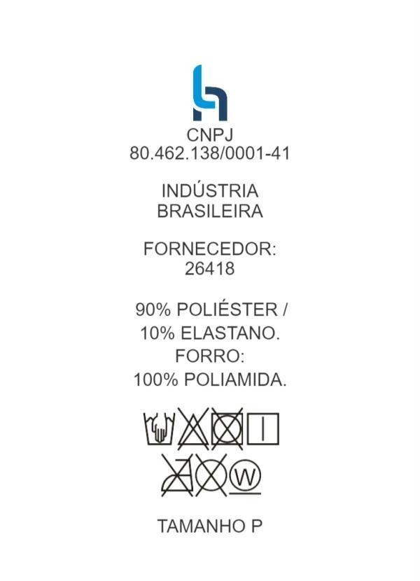 Outlet - Maiô com Amarração Preto e Laranja 7