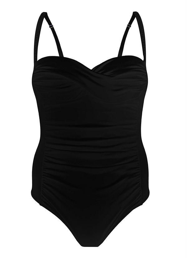 bonprix - Maiô com Recorte Preto 5