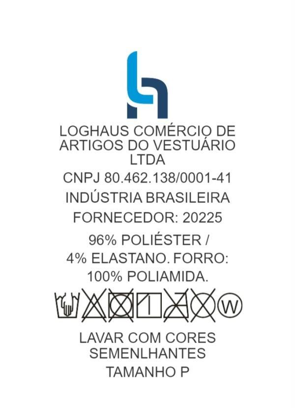 Outlet - Maiô com Recortes Lilás Decote Redondo 5