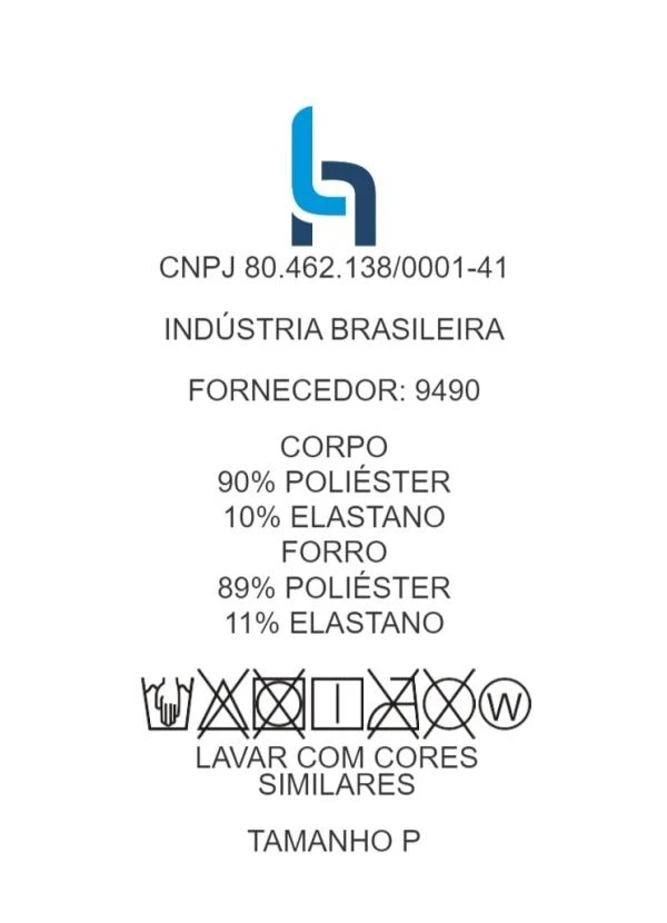 bonprix - Maiô Geométrico Psicodélico em Malha com Elastan 3