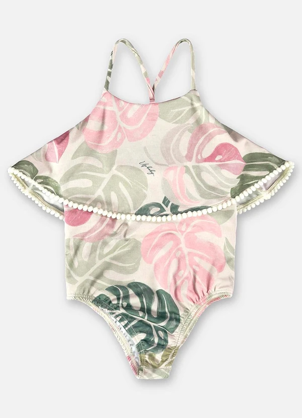 Up Baby - Maiô Infantil com Proteção Fps+50 Bege 3