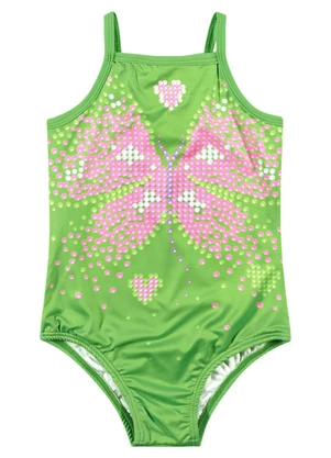 Quimby - Maiô Infantil em Malha Fps +50 Verde - QUIMBY