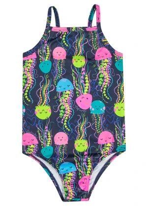 Quimby - Maiô Marine Artistry Infantil Fps+50 Azul - QUIMBY