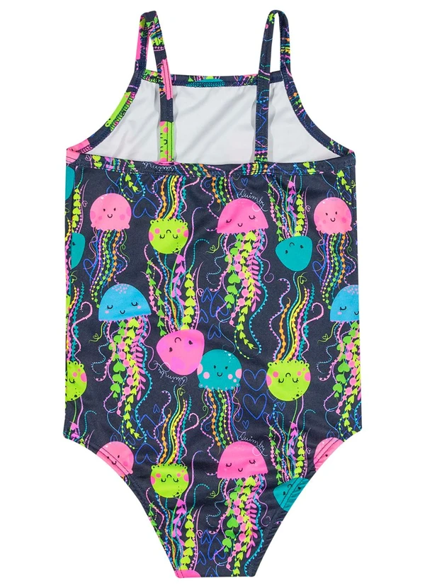 Quimby - Maiô Marine Artistry Infantil Fps+50 Azul 2