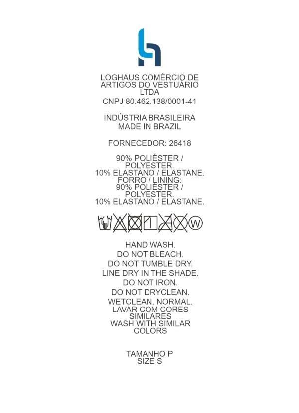 Quintess - Maiô Onça Pink em Malha Fria 6