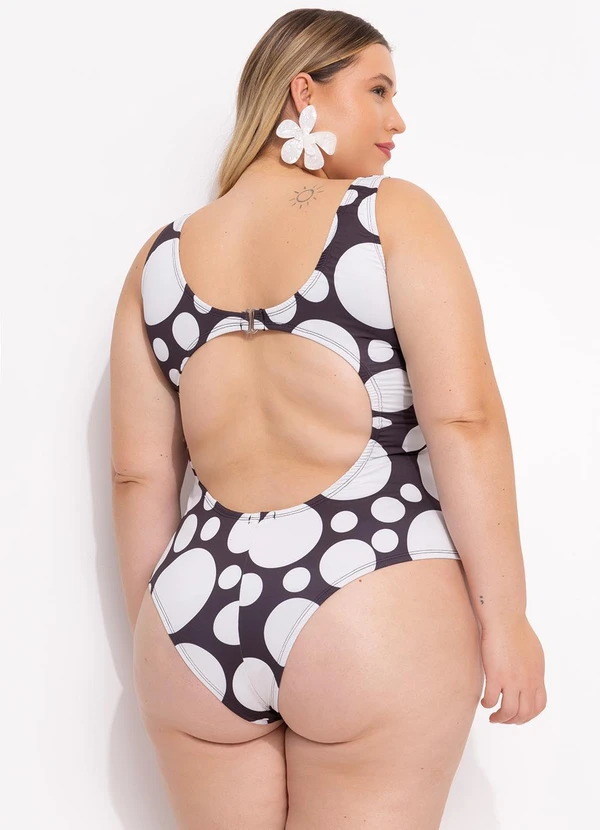 Marguerite - Maiô Poá Preto em Poliflex 7