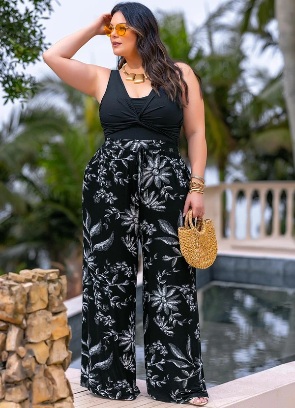 Marguerite - Maiô Preto em Poliflex 15