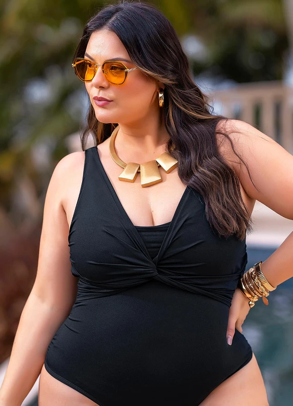 Marguerite - Maiô Preto em Poliflex 11