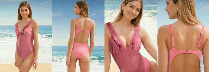 Mai Rose com Babado no Decote