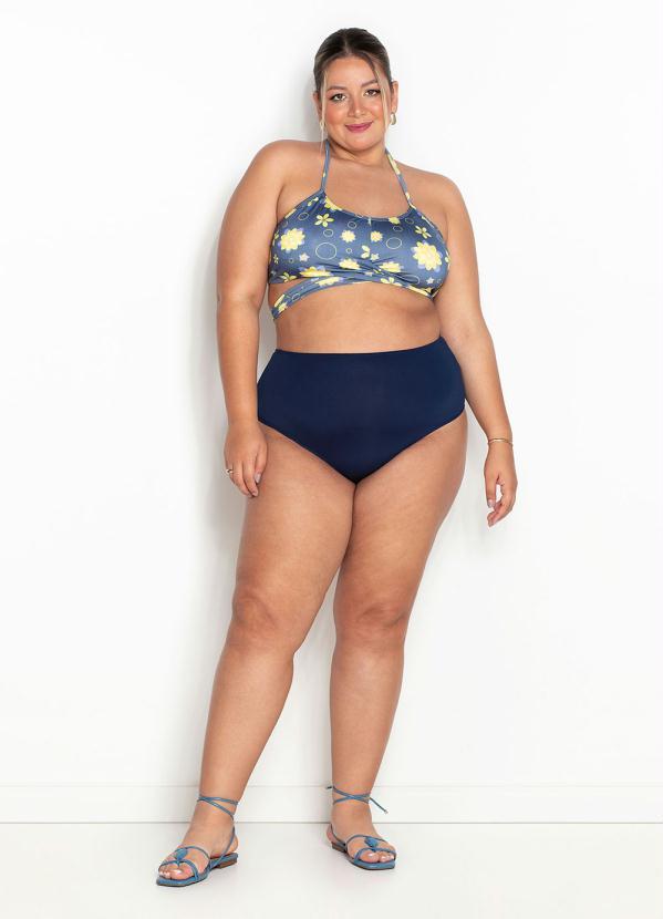Outlet - Busto Biquíni Plus Size Margarida Transpassado 3
