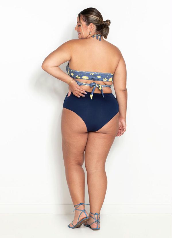 Outlet - Busto Biquíni Plus Size Margarida Transpassado 4
