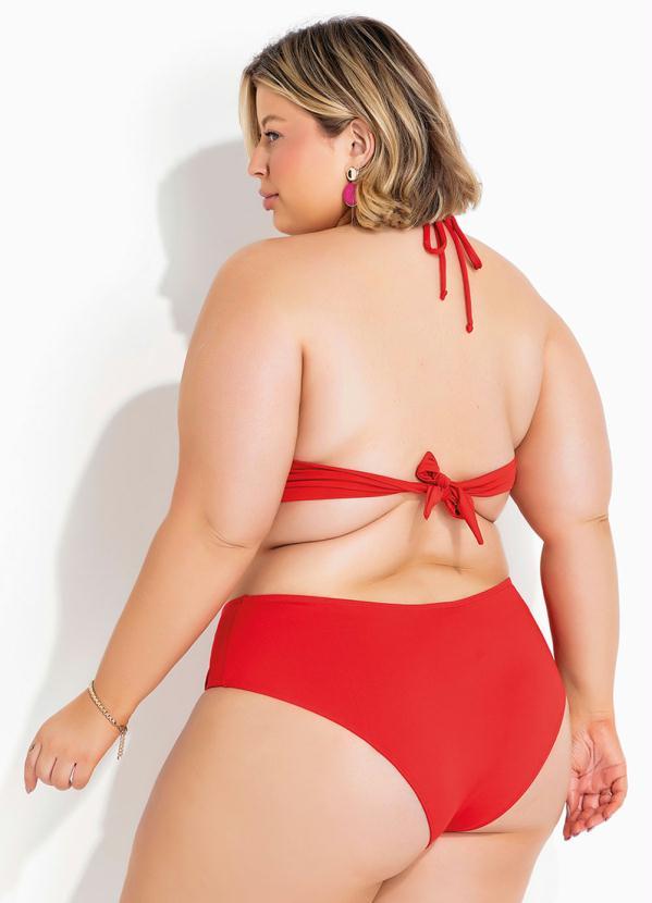 Marguerite - Busto Biquini Plus Size Vermelho 4