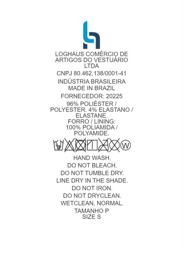 Outlet - Maiô Floral Artístico com Alças de Amarrar 5