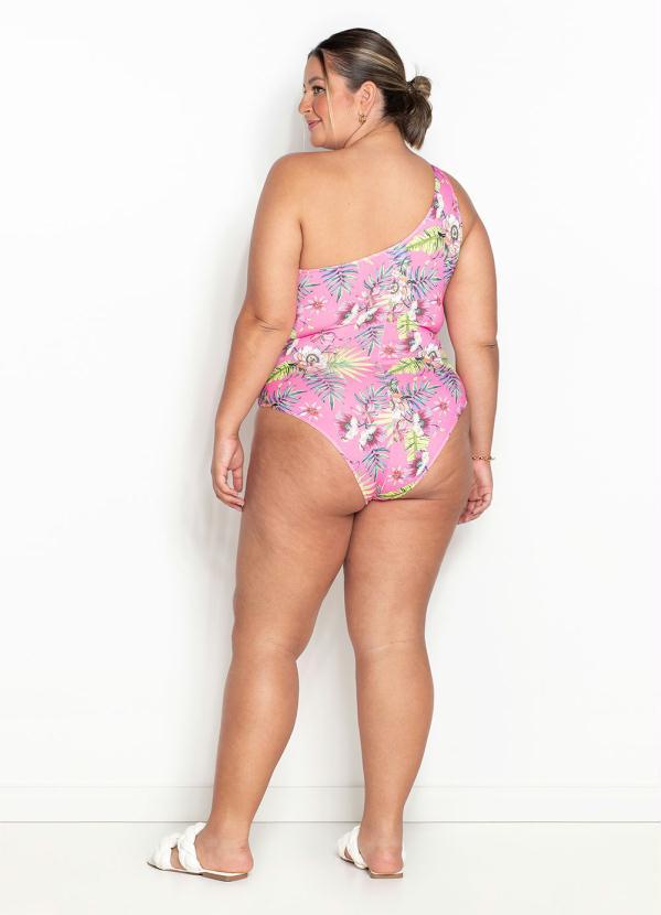 Outlet - Maiô Plus Size Floral Fun 3