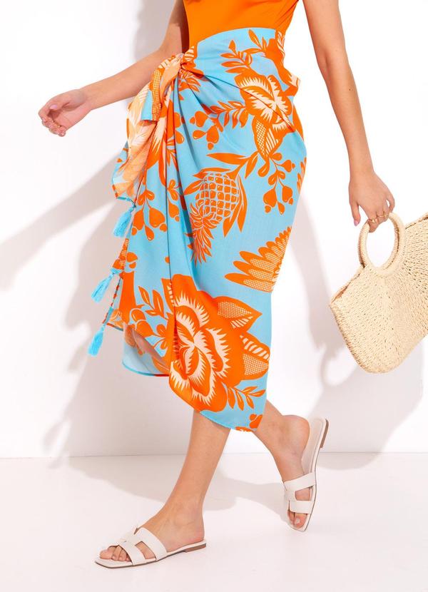 Farm - Canga de Praia Floral de Renda