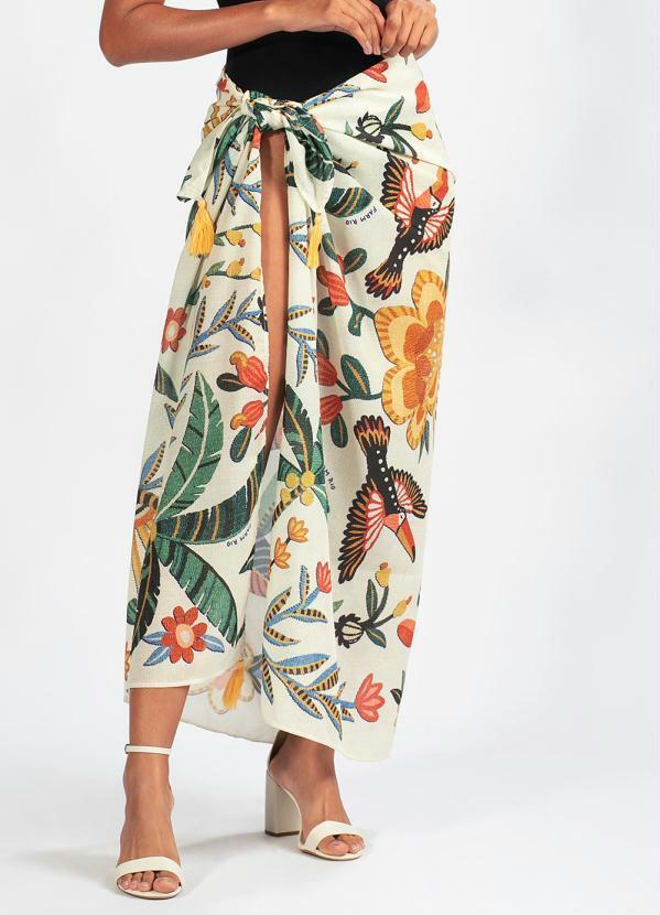 Farm - Canga Floresta Chic Bege