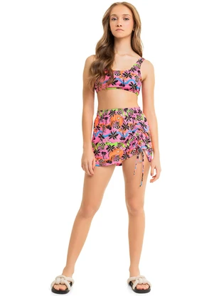 Gloss - Saída de Praia Juvenil com Fps+50 Rosa - GLOSS