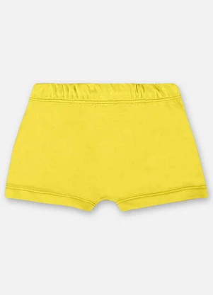 Up Baby - Sunga Boxer Infantil com Fps+50 Amarelo - UP BABY