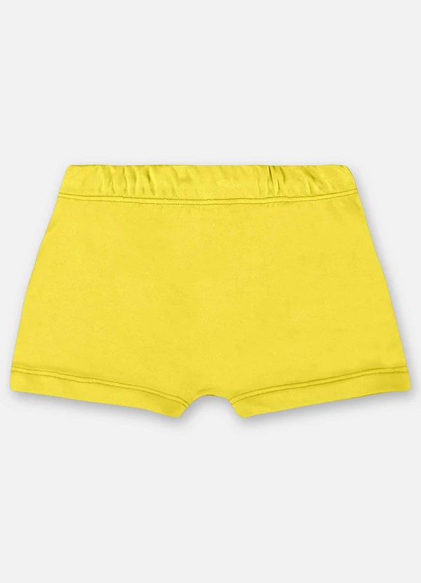 Up Baby - Sunga Boxer Infantil com Fps+50 Amarelo 2