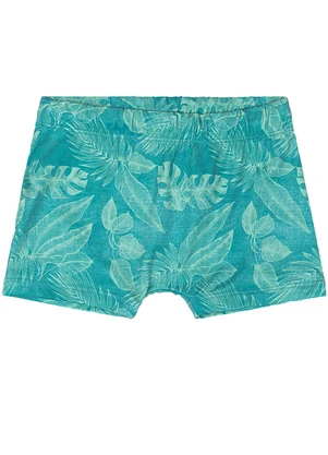 Quimby - Sunga Boxer Infantil Estampada Verde - QUIMBY