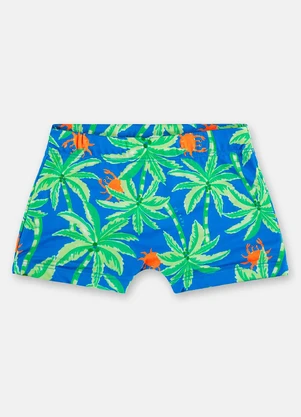 Sunga Boxer Infantil Fps+50 com Forro Up Baby Azul - UP BABY