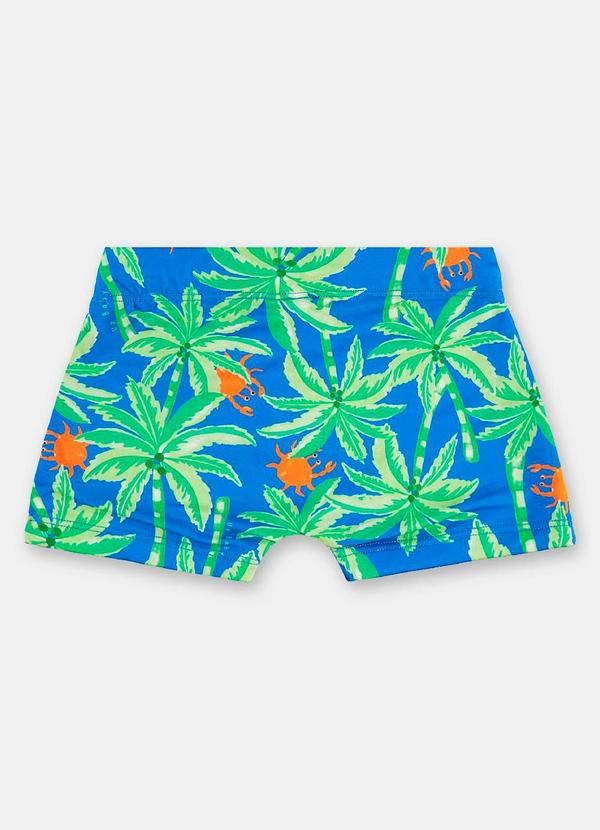 Up Baby - Sunga Boxer Infantil Fps+50 com Forro Up Baby Azul 3