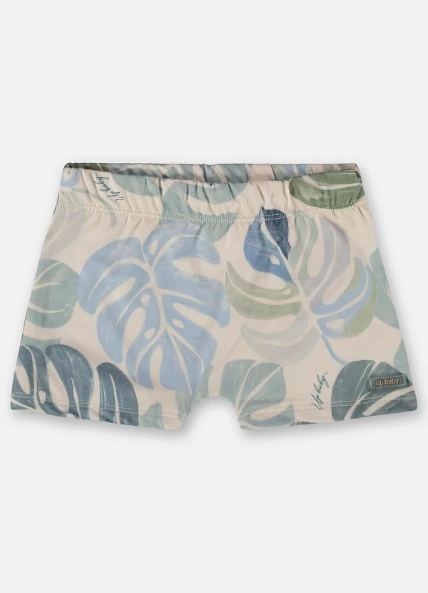 Up Baby - Sunga Boxer Infantil Proteção Fps+50 Bege 3