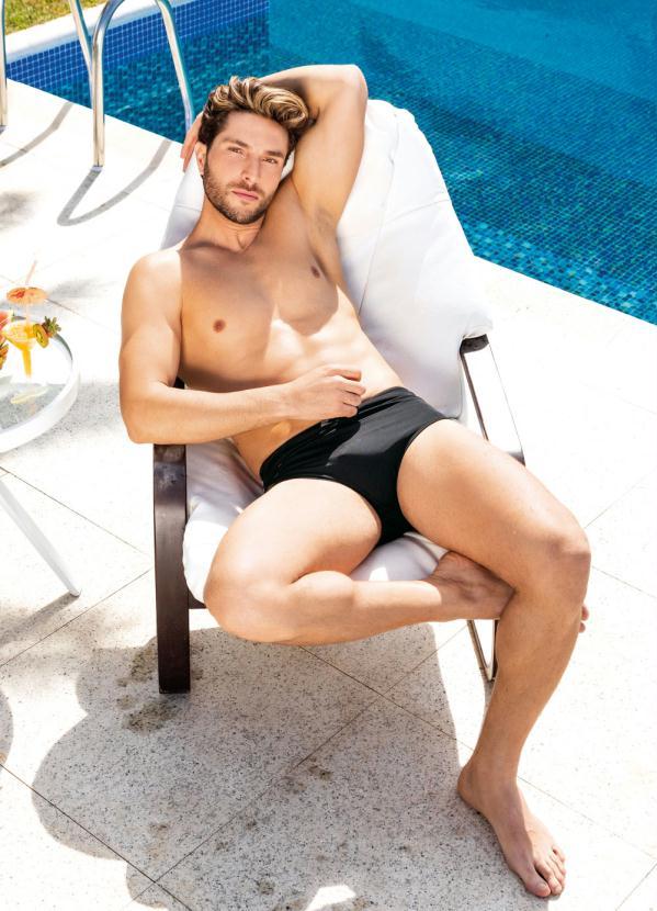 Actual - Sunga Slip com Filete Preta 5