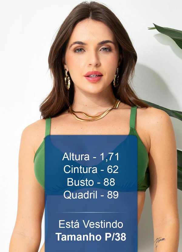Água de Coco - Biquini Sutia Classico Verde 5