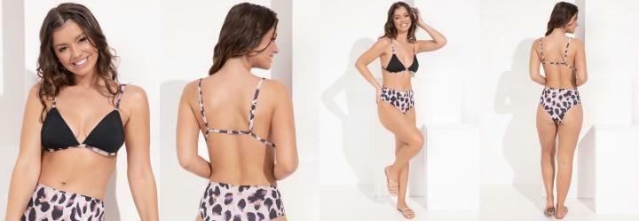 Busto Biqu�ni Animal Print Renovado