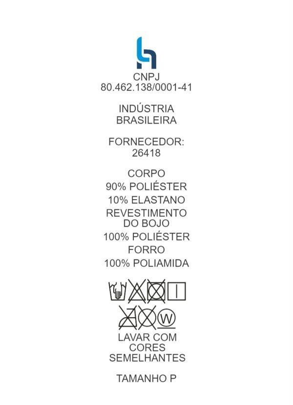 Outlet - Busto Biquíni com Aro Floral Dark 6