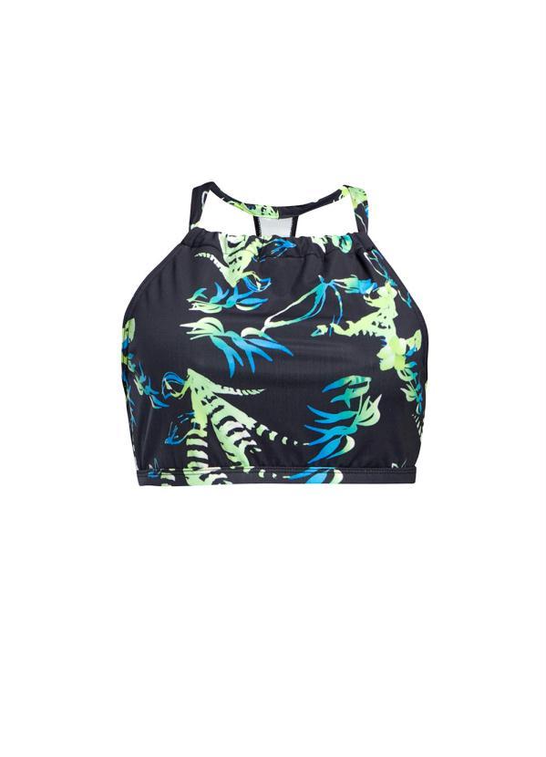 bonprix - Busto Biquíni de Alça Folhagem Verde 7