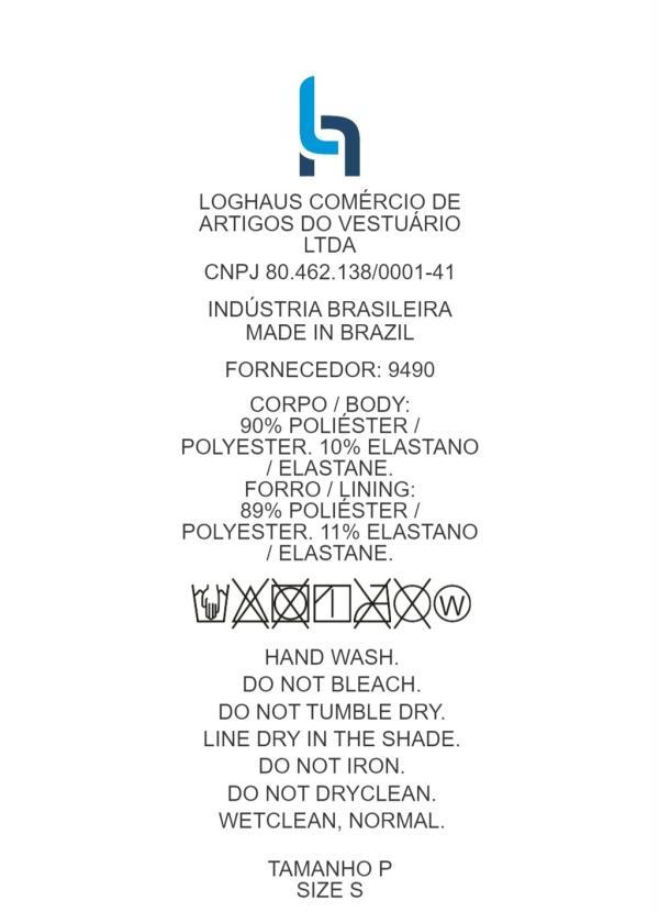 Outlet - Busto Biquíni Listrado Navy Ombro Só de Amarrar 11