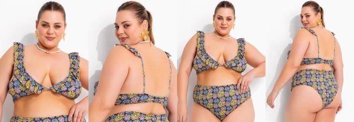 Busto Biquni Margarida em Poliflex