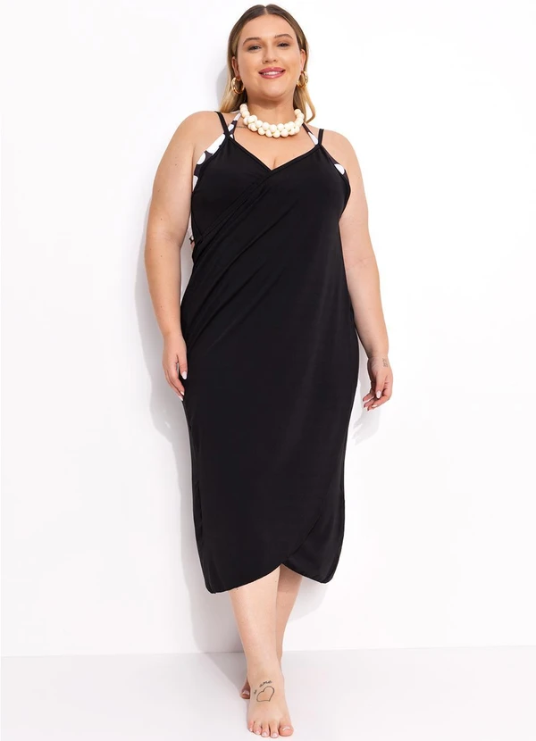 Marguerite - Busto Biquíni Poá Preto em Poliflex 12