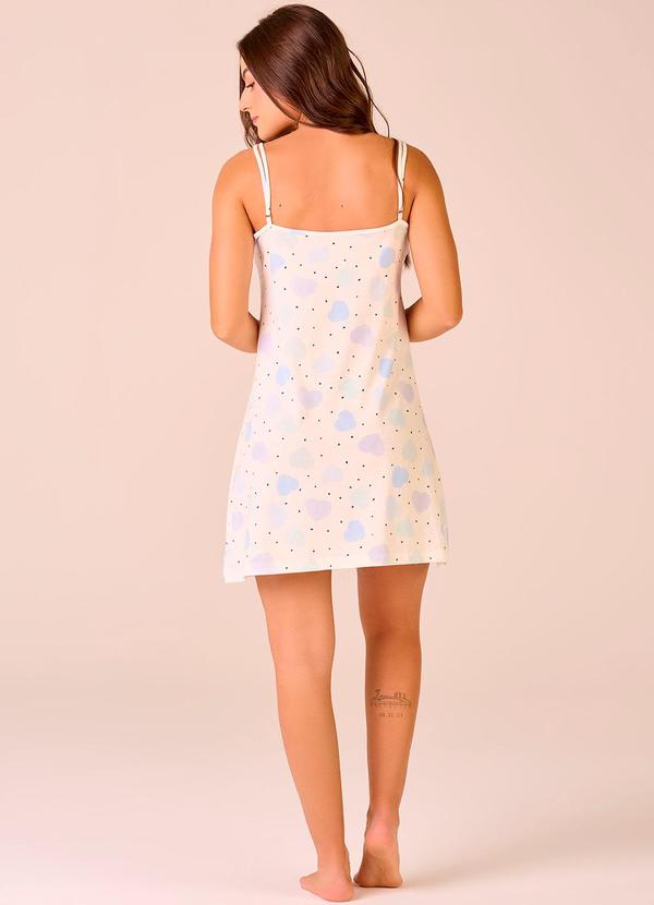 Merengue - Camisola Alça Meio Peitilho Funcional Branco 2