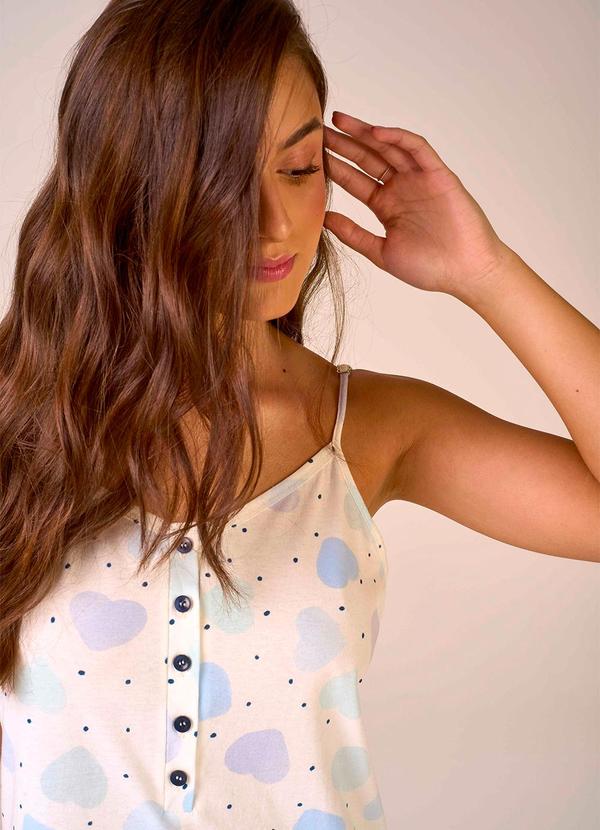 Merengue - Camisola Alça Meio Peitilho Funcional Branco 4