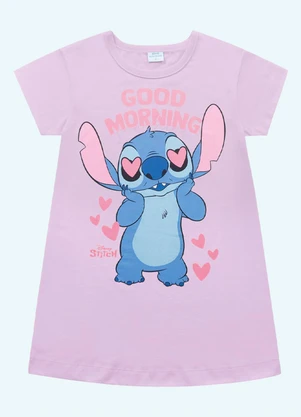 Fakini Kids - Camisola de Pijama Lilo & Stitch Roxo - FAKINI KIDS