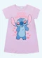Fakini Kids - Camisola de Pijama Lilo & Stitch Bege - variação: Roxo