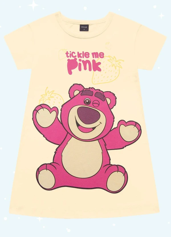 Fakini Kids - Camisola de Pijama Lotso Amarelo 3