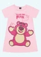 Fakini Kids - Camisola de Pijama Lotso Amarelo - variação: Rosa