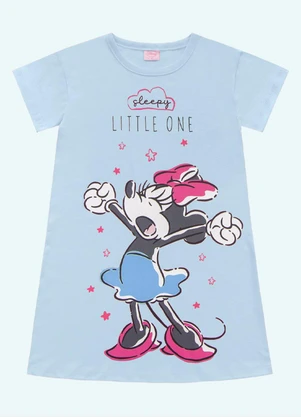 Fakini Kids - Camisola de Pijama Minnie Azul - FAKINI KIDS