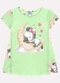 Kyly - Camisola Infantil Menina Brilha no Escuro Rosa - variação: Verde