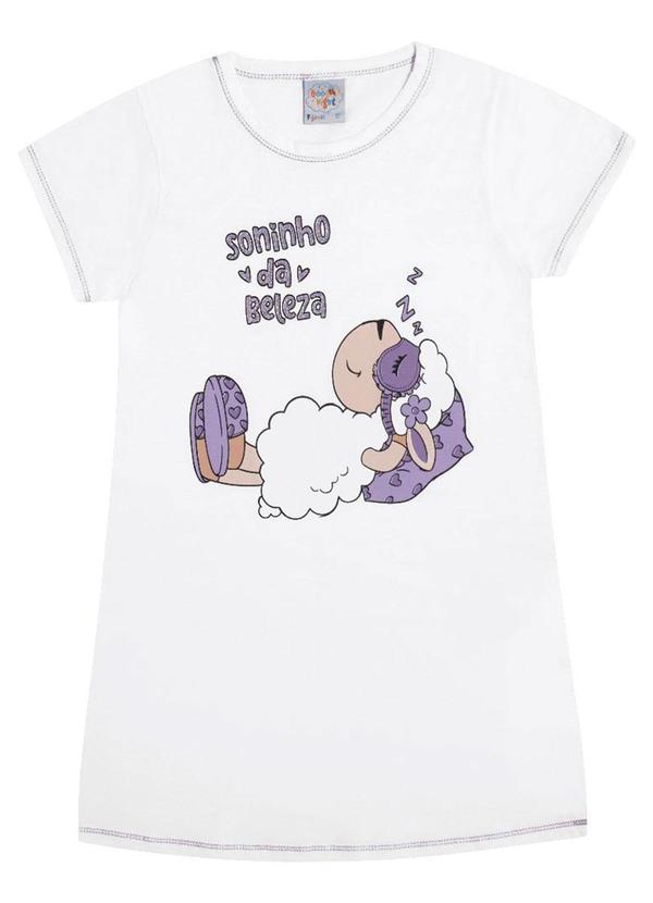 Pulla Bulla - Camisola Meia Malha Feminina Branco