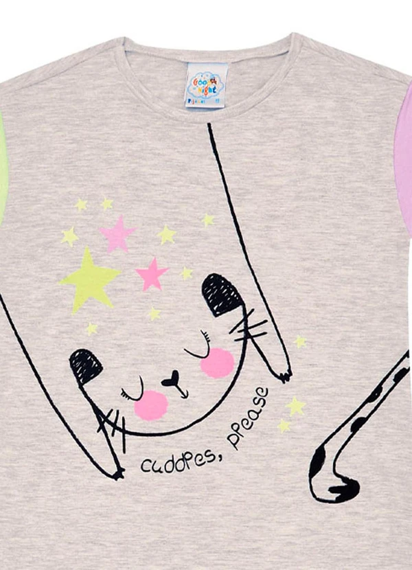 Pulla Bulla - Camisola Meia Malha Feminina Cinza 2