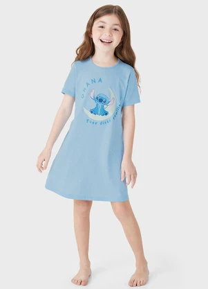 Malwee Kids - Camisola Stich® Azul Pastel - MALWEE KIDS