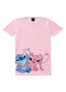 Malwee Kids - Camisola Stich® Rosa Claro - variação: Rosa Claro