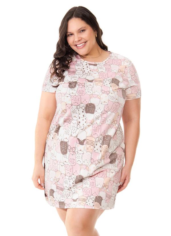 Zee Rucci - Camisola Manga Curta Plus Animais