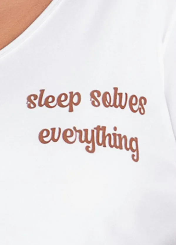 Marguerite - Pijama Liza Floral Marrom 3